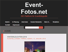 Tablet Screenshot of event-fotos.net